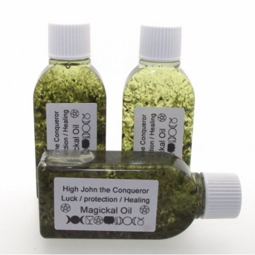 25ml High John The Conqueror Herbal Spell Oil Luck, Protection and Healing